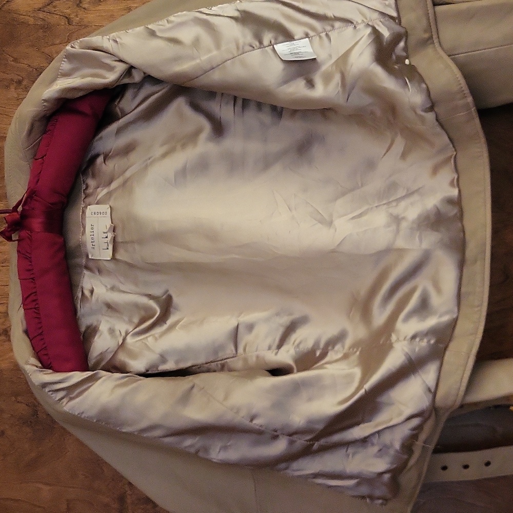 Lambskin Leather Jacket w/ Embroidery Small - Picture 9 of 14